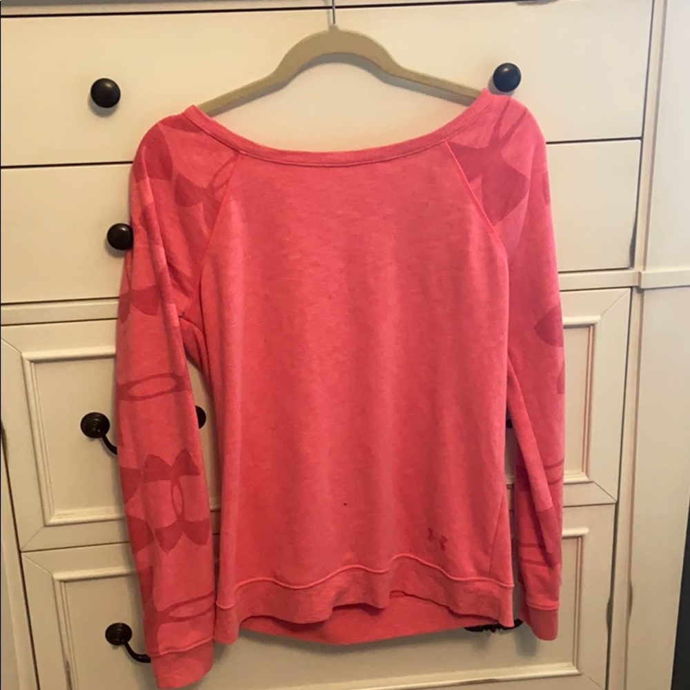Pink Under Armour Sweater